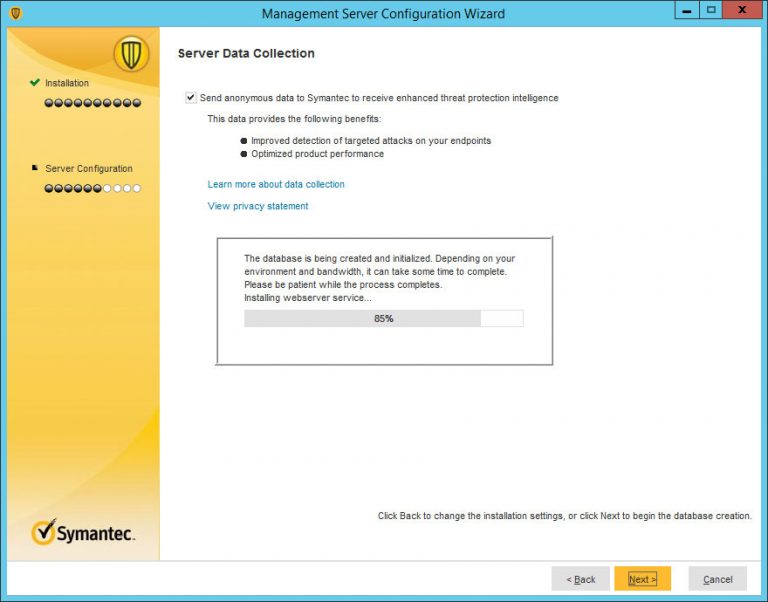 symantec endpoint protection manager force client update